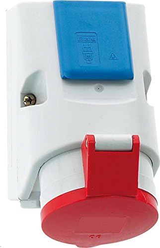 CEE TK-Kombi-Dose 5x16A + SCHUKO-Steckd.ohne Verdr
