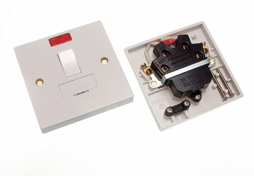 One Stop DIY 24 x Electrical Fuse Junction Boxes with Switch and Neon Indicator