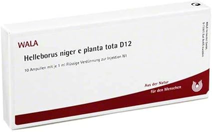 Hellleborus Niger e Planta Tota D 12 Ampoules 10 x 1 ml