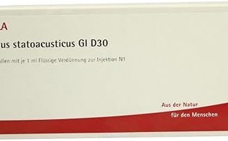 NERVUS STATOACUSTIC GL D30 10 x 1 ml