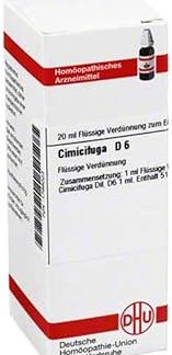 DHU Cimicifuga D6 Dilution, 20 ml Solution
