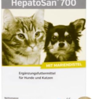 Alfavet HeptoSan 700 | 30 Tablets | Supplementary Feed for Dogs and Cats | Can Help Support Liver Function in Chronic Hepatic Insufficiency