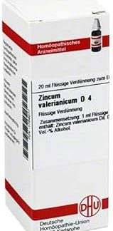 DHU Zincum Valerianicum D4 Dilution, 20 ml Solution