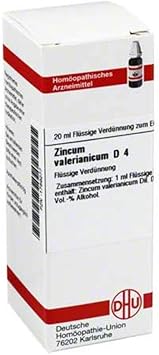 DHU Zincum Valerianicum D4 Dilution, 20 ml Solution