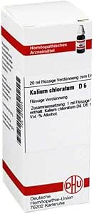 DHU Potassium Chloratum D6 Dilution, 20 ml Solution