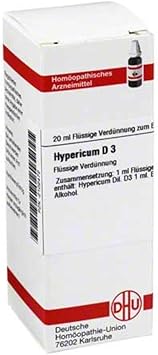 DHU Hypericum D3 Dilution, 20 ml Solution