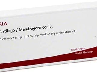 Cartilago Mandragora Ampoules 10 x 1 ml