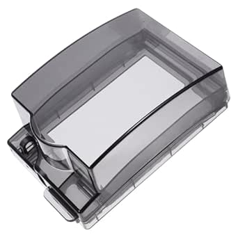 LIFKOME Waterproof Surface-Mounted Socket Cover Type Protective Box Black Flip Lid Splash Proof Weatherproof for Outdoor Garden Bathroom