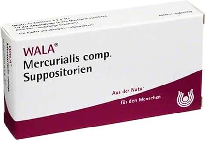 MERCURIALIS COMP. Suppositories 10 x 2 g