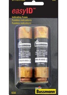 Bussman BP/FRN-R-60ID EasyID High Performance Time Delay 60A Fuse (Pack of 2)