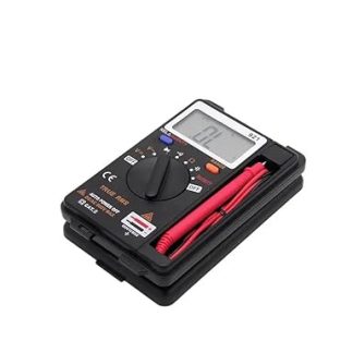 GuliTech Victor/RuoShui VC921 4000 Counsts Mini Palm Digital Multimeter Voltage Resistance Capacitance Foldable Multimetro Electrical Tester (VICTOR VC921)
