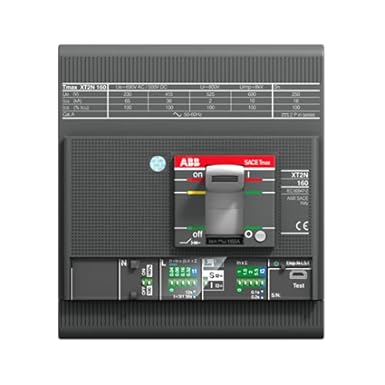Moulded case switch up to 250 A, XT2H 160 Ekip Dip LIG In=160A 4p F (reference: 1SDA100089R1)