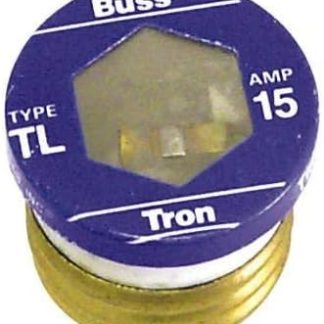 BUSSMAN TL-15PK4 15 Amp Time Delay Fuses 4 Count