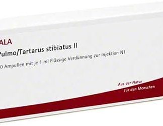 Pulmo/Tartarus stibiatus II ampoules 10 x 1 ml