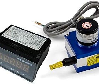 WMA 1 Stroke Linear Pull Sensor with 6 Digit Digital Meter Counter Display