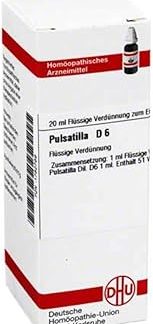 DHU Pulsatilla D6 Dilution, 20 ml Solution