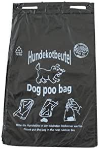 1000 Dog Waste Bags Dog Bags Dog Bags Dog Bags Biodegradable Self-Decomposing Colour Black Printed White Dog Waste Bags Tear Off 20 x 32 cm Perforated