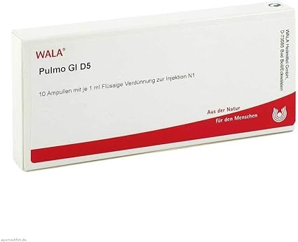 Pulmo GL D 5 Ampoules 10 x 1 ml