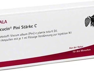 ISCUCIN pini starch C ampoules 10 x 1 ml