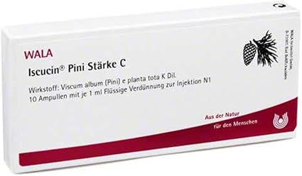 ISCUCIN pini starch C ampoules 10 x 1 ml