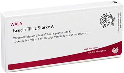 ISCUCIN tiliae Strength A Ampoules 10 x 1 ml