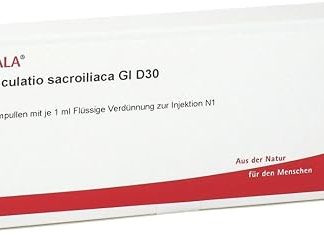 Articulatio Sacroil GL D30, 10x1 ML