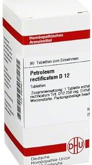 Petroleum Rectificate D 12 Tablets Pack of 80