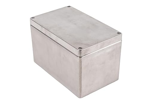 1590Z163 Multi-Purpose Metal Aluminium Enclosure - Natural - 1 Piece