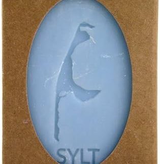 muschel-sammler-shop Sylt Soap Block Soap in Cream and Blue/North Sea/Beach/Water/Sea (Blue)