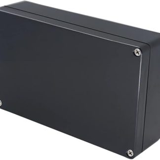 Otdorpatio Project Box IP65 Waterproof Junction Box ABS Plastic Black Electrical Boxes DIY Electronic Project Case Power Enclosure 7.87 x 4.72 x 2.2 Inches (200 x 120 x 56 mm)