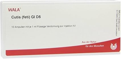 Cutis Feti GL D 5 Ampullen 10x1 ML