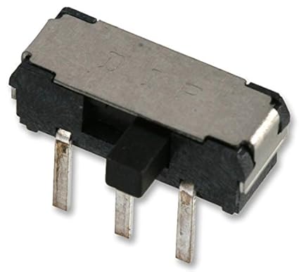 Slide Switch DPDT Contact Configuration DPDT Contact Current Max 100mA Contact Voltage DC Max 12V Horizontal Orientation MCLSS22 Series Switch Mount Through Hole Switch Operation