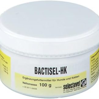 Selectavet Bactisel-HK Powder, 100 g, Supplementary Feed for Dogs and Cats, to Support Diarrhoea, to Stabilise Intestinal Flora and Stomach Health