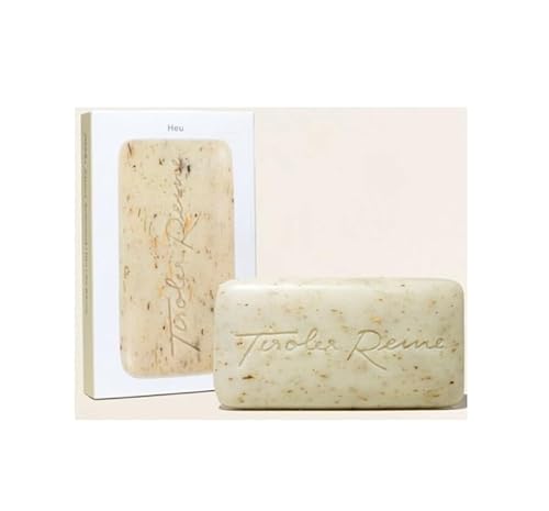 Soap Tyrolean Pure Hay with the scent of the Alps with shea butter 100 g piece EUR 89.00/kg