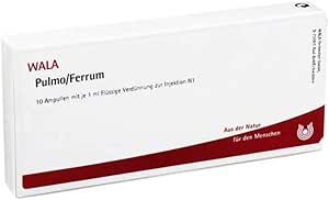 Pulmo/Ferrum Ampoules 10 x 1 ml
