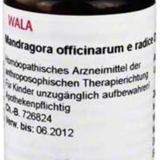 Mandragora Officinarium e Radice D 4 Globules 20 g