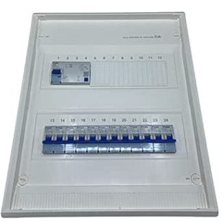 Sub-Distribution Surface-Mounted Flush-Mounted Wired Fuse Box 1 Row 2 Row 3 Row Distributor Distribution Surface-Mounted Flush-Mounted Hollow Wall Size: V6-2 Row 1xFI 6xLSS UP