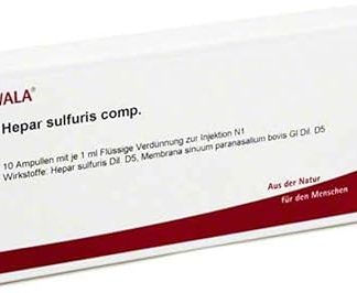 Hepar Sulfuris Comp. Ampoules 10 x 1 ml