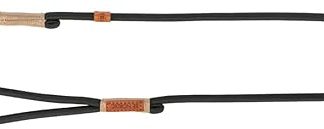 TRIXIE BE Nordic Dog Lead S-M, 1.00 m Diameter 8 mm in Black/Sand - Environmentally Friendly Dog Lead with Nordic Charm - for Small to Medium Dogs - 17205