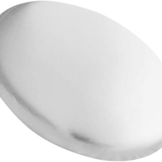 Alipis Stainless Steel Soap Hand Cleaning Soap Small Metal Soap Odour Removal Soap for Cooking Odour Absorbing Soap Bar Made of Stainless Steel Safe Soap Silver Stainless Steel