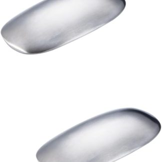 Alipis Pack of 2 Garlic Metal Soap Bar Odour-Absorbing Soap Garlic Soap Stainless Steel Soap Deodorising Bar for Kitchen Stainless Steel Deodoriser