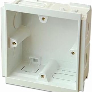 MK (Electric) VTS/6035 WHI MOUNTING BOX 1 Gang 35mm Deep White 1