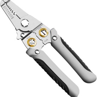 Multi-function Special Wire Stripper for Electrician Decrustation Plier, Stainless Steel Wire Strippers Electrical, Cable Stripping Cutting and Crimping for Electricians and DIY