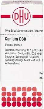 Conium D30 DHU Globules, 10 g Globules