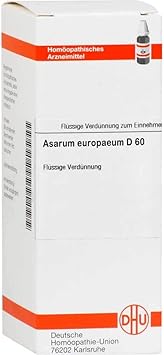 DHU Asarum Europaeum D60 Dilution, 20 ml Solution