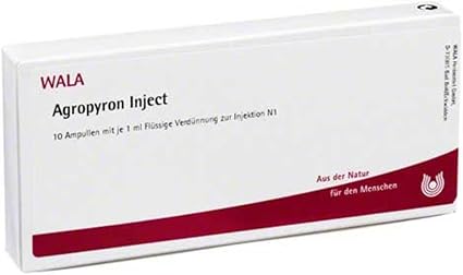 Agropyron Inject Ampoules 10 x 1 ml