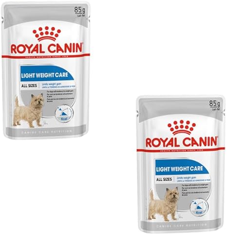 Royal Canin Light Weight Care Mousse | Double Pack | 2 x 12 x 85 g | Complete Food for Adult Dogs from 10 Months of Age | For Dogs with Tendency to Weight Gain