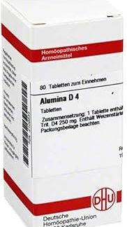 DHU Alumina D4 Tablets, Pack of 80 Tablets