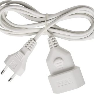Brennenstuhl Plastic Extension Cable for Indoor Use, white, 1161660