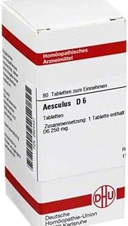 DHU Aesculus D6 Tablets, Pack of 80 Tablets